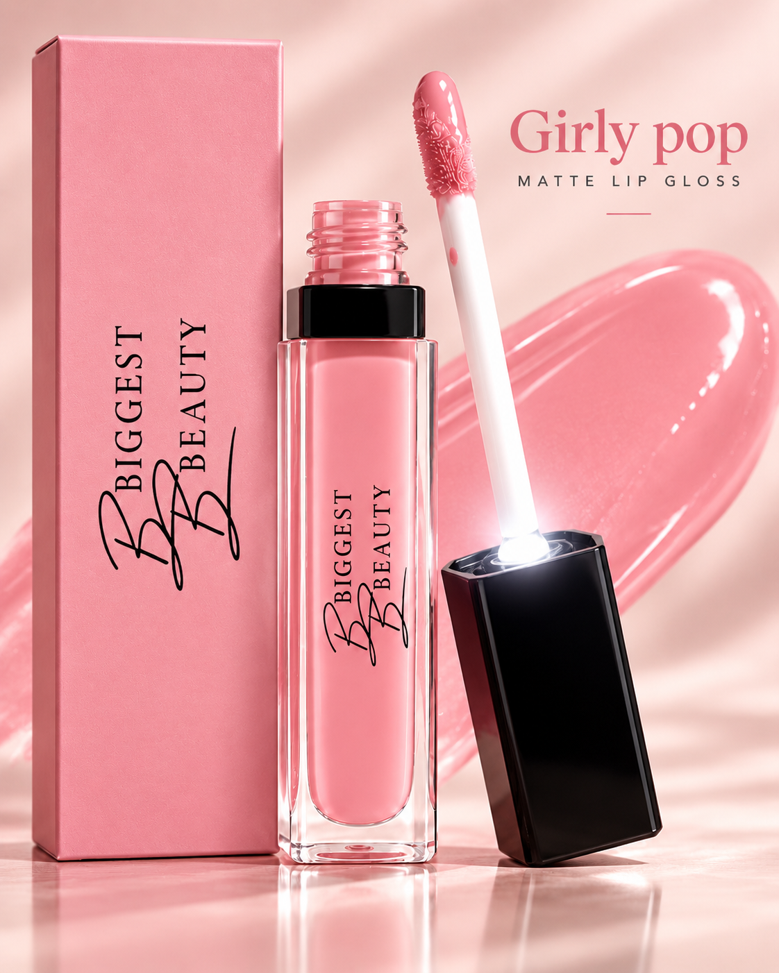 Lux Matte Lip Gloss – Girly Pop