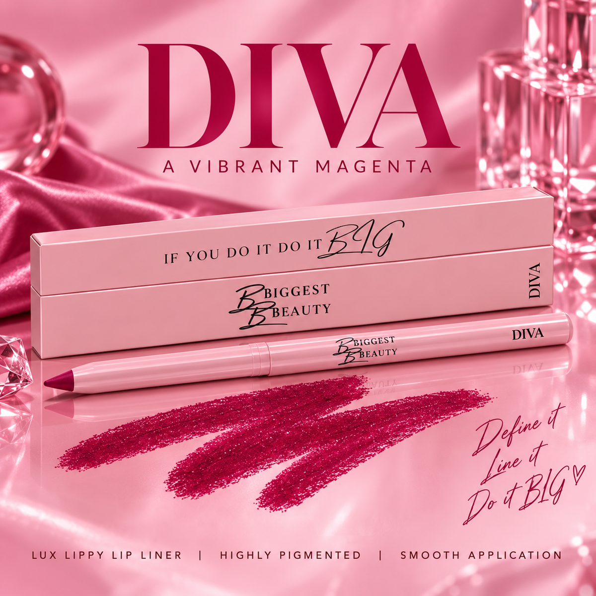Lux Lippy Lip Liner – Diva
